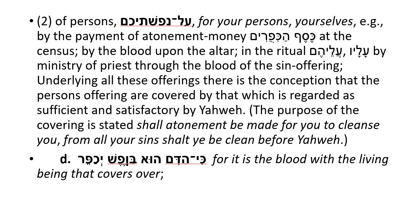 The full meaning of Atonement – Light for the Last Days